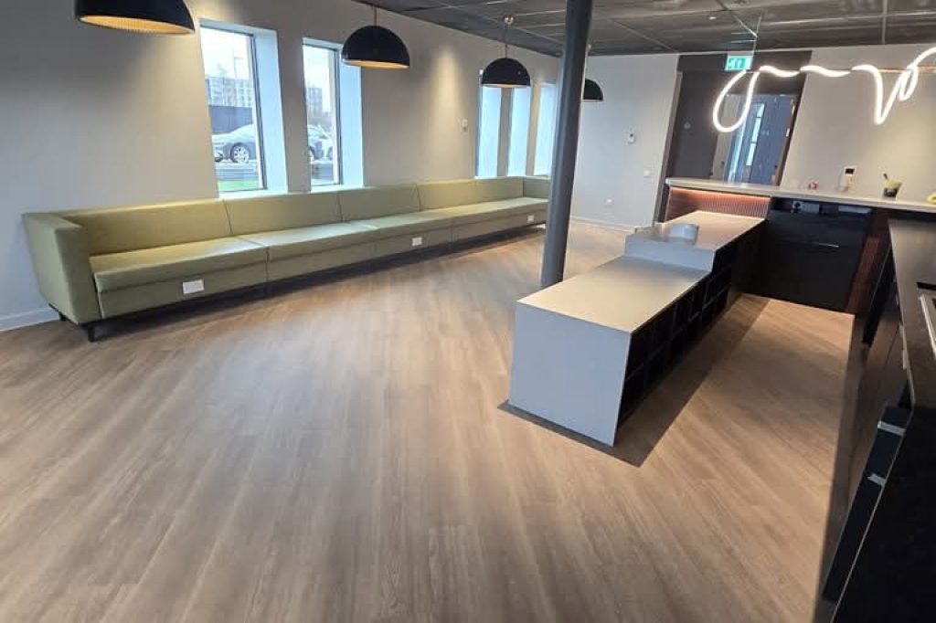 Quality Office Flooring — Supply & Install 9 new flooring in office space Dalmarnock