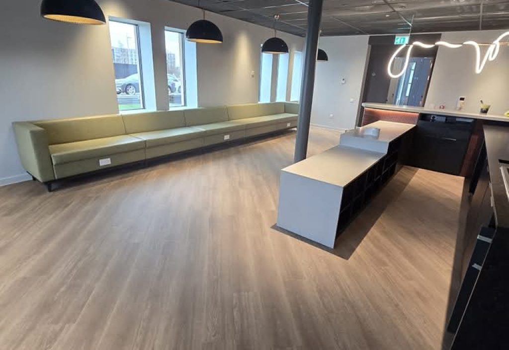 Home or Business Floorcovering Consultations & Design Service 28 new flooring in office space Dalmarnock