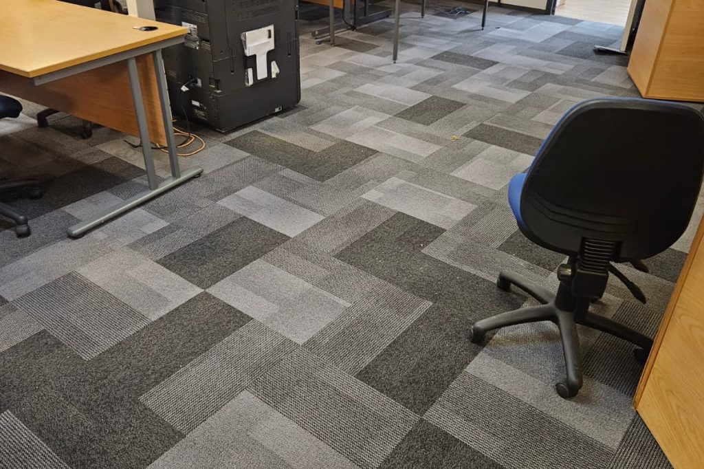 Quality Office Flooring — Supply & Install 23 new flooring in Glasgow office