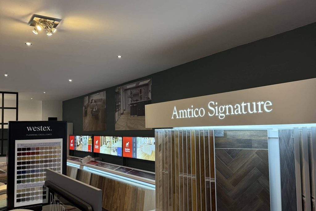 Stone Effect LVT Flooring in Glasgow — Supply & Install 3 Milngavie showroom